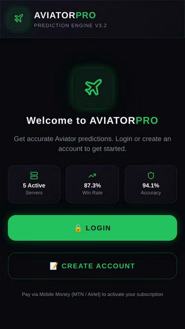 Screenshot of aviator.yachts