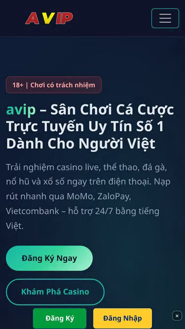 Screenshot of avip.app