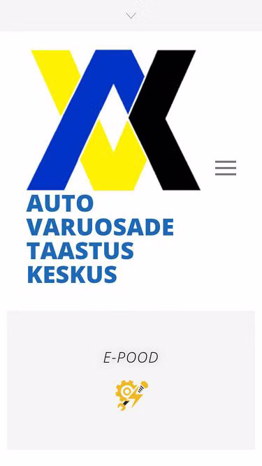 Screenshot of avk.ee