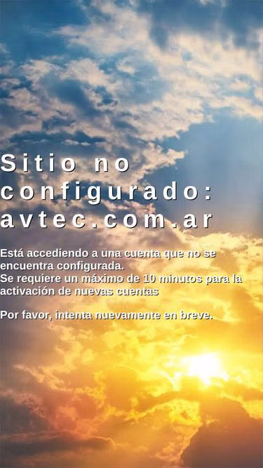 Screenshot of avtec.com.ar