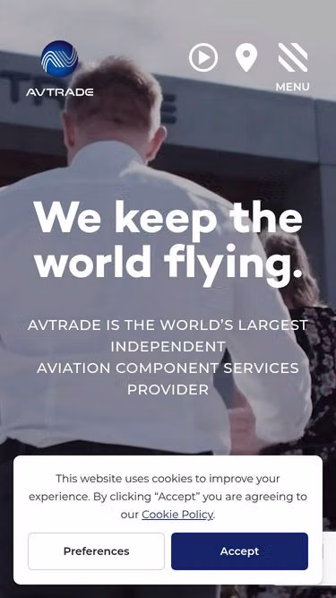 Screenshot of avtrade.com