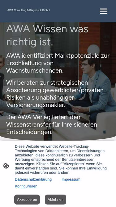 Screenshot of awa.one