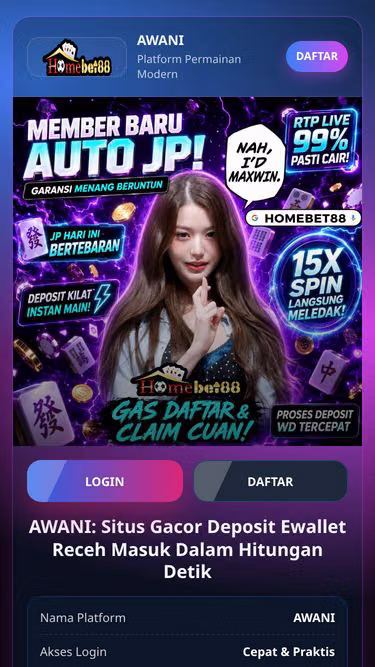 Screenshot of awani.best
