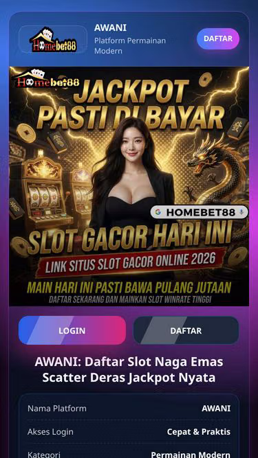 Screenshot of awani.space
