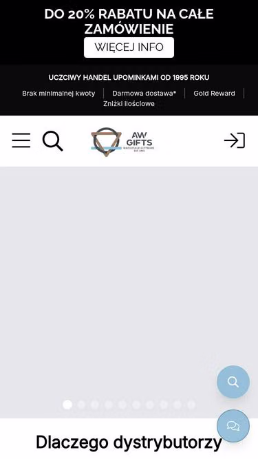 Screenshot of awgifts.pl