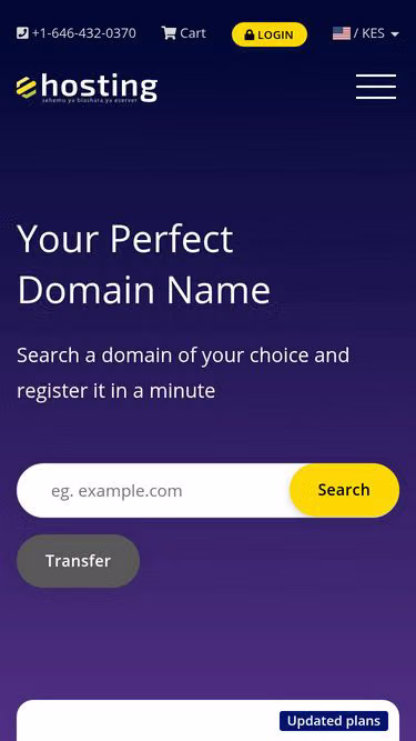 Screenshot of axtech.co.ke
