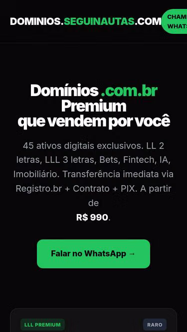 Screenshot of ayl.com.br