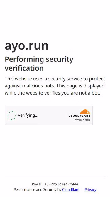 Screenshot of ayo.run