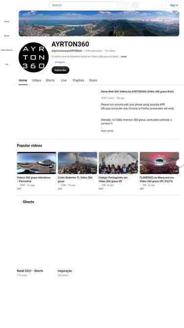 Screenshot of ayrton.com