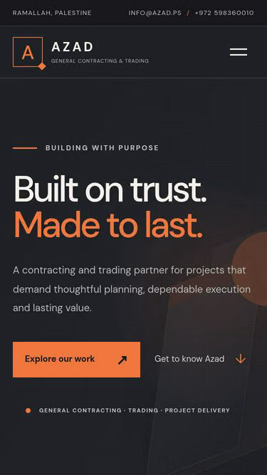 Screenshot of azad.ps