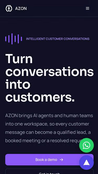 Screenshot of azon.pt