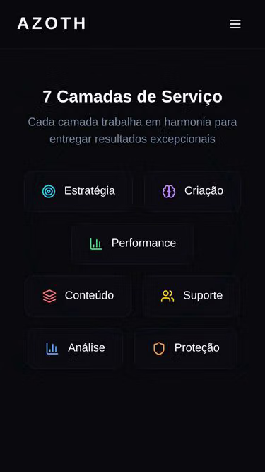 Screenshot of azoth.com.br