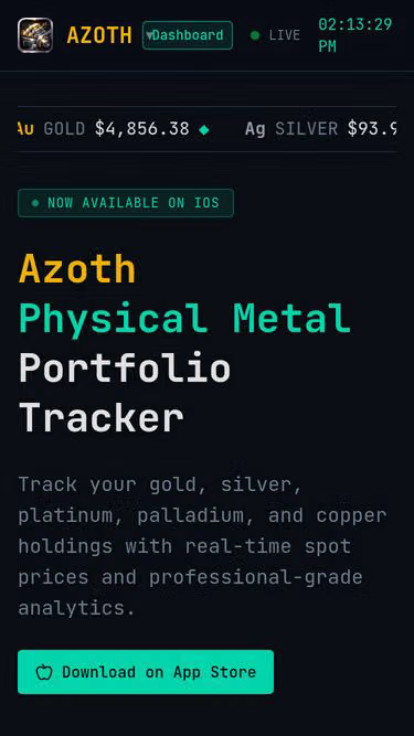 Screenshot of azoth.sh