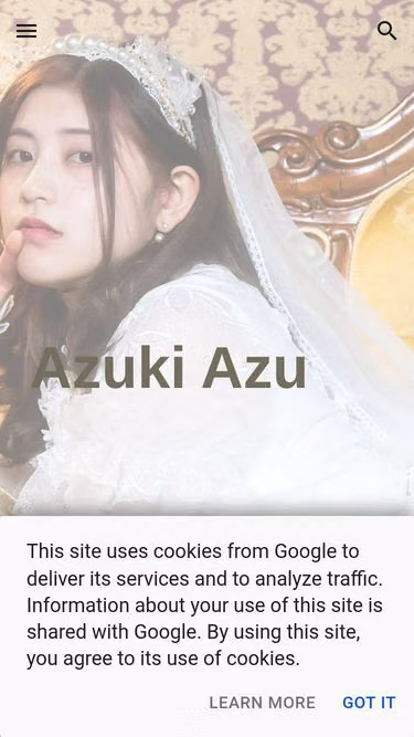 Screenshot of azuki.info