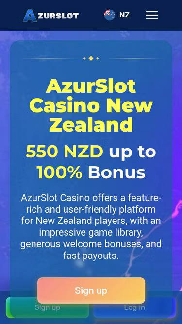 Screenshot of azurslot.co.nz