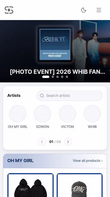 Screenshot of b-side.fan