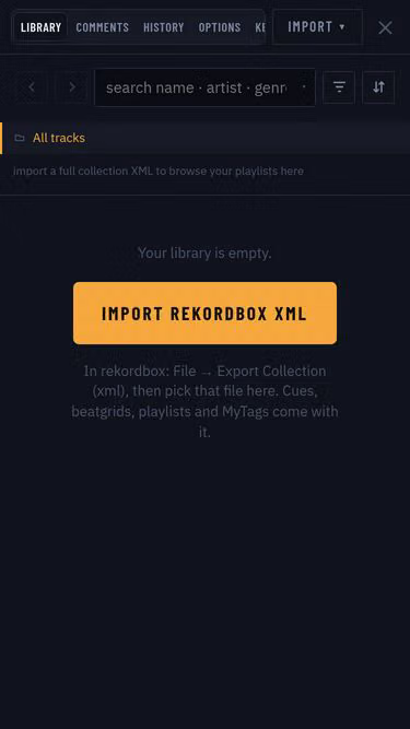 Screenshot of b2b.audio
