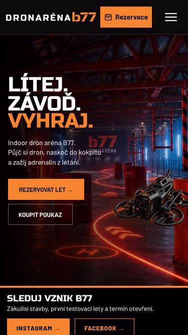 Screenshot of b77.cz
