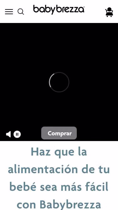Screenshot of babybrezza.cl