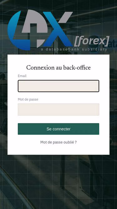 Screenshot of back.forex