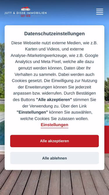 Screenshot of baden-baden.immo