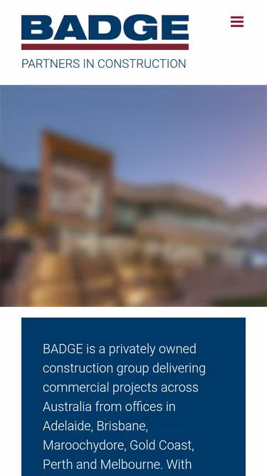 Screenshot of badge.net.au