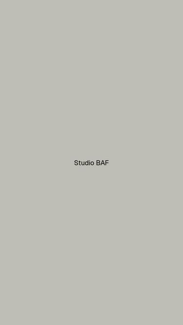 Screenshot of baf.studio