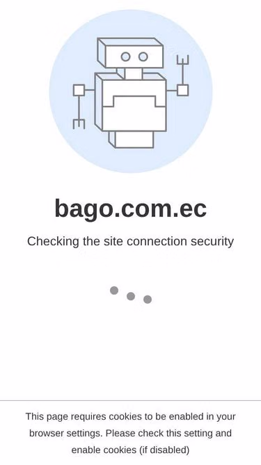 Screenshot of bago.com.ec