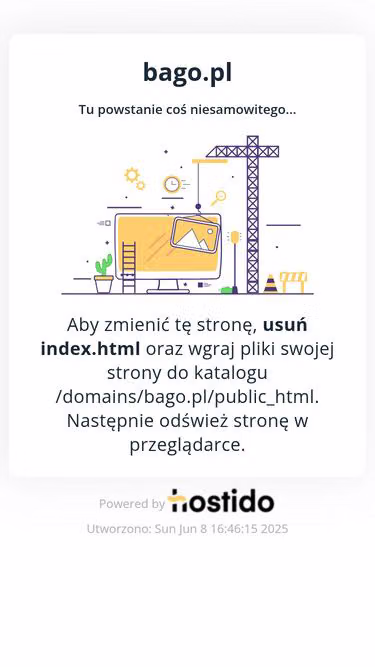 Screenshot of bago.pl