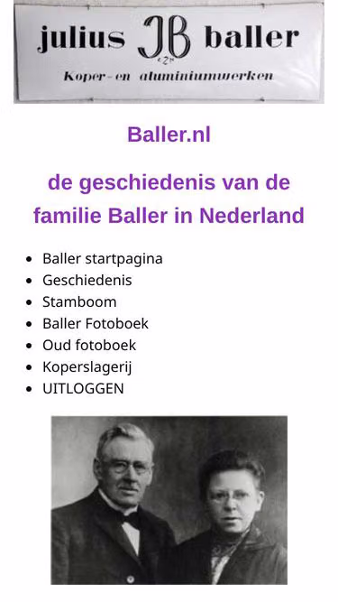 Screenshot of baller.nl