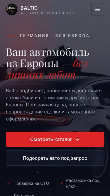 Screenshot of baltic.vip
