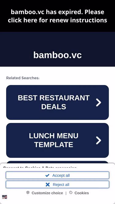 Screenshot of bamboo.vc