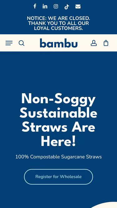 Screenshot of bambu.co.nz
