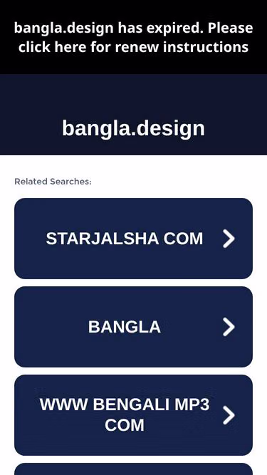 Screenshot of bangla.design
