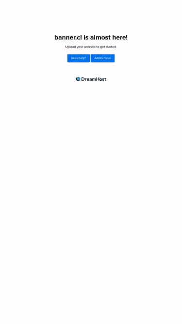 Screenshot of banner.cl