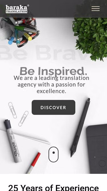 Screenshot of baraka.com.tr