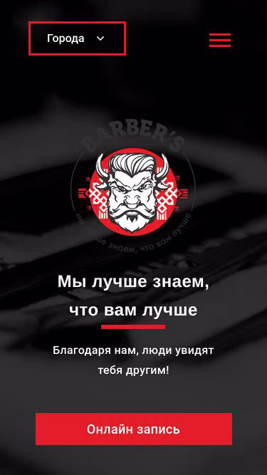 Screenshot of barbers.by