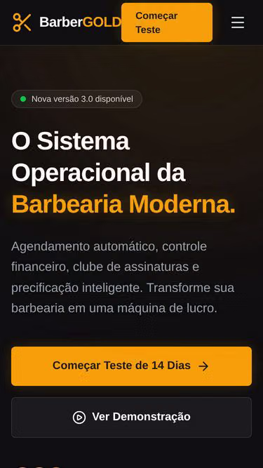 Screenshot of barbers.click