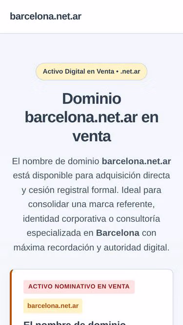 Screenshot of barcelona.net.ar