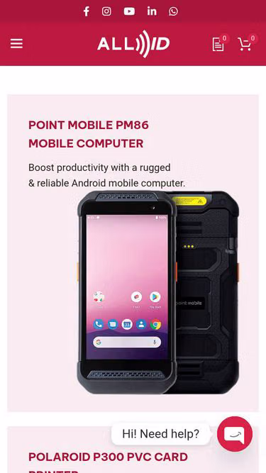 Screenshot of barcode.com.sg
