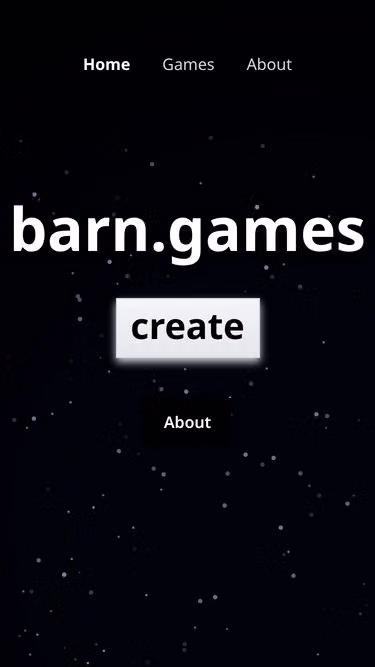 Screenshot of barn.games