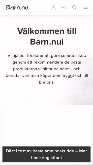 Screenshot of barn.nu