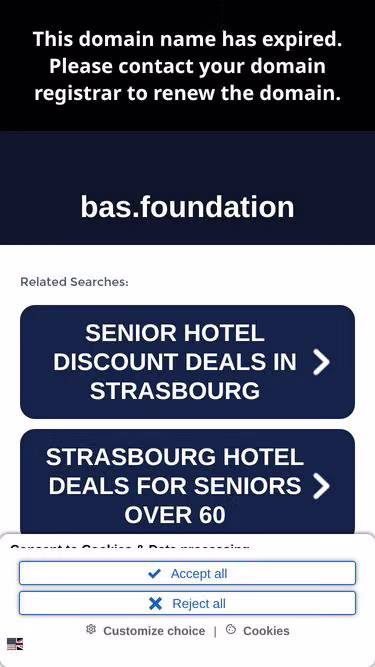 Screenshot of bas.foundation