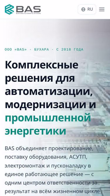 Screenshot of bas.uz