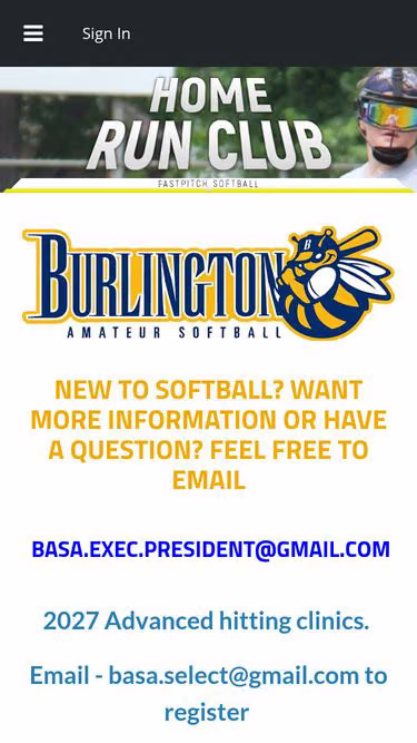 Screenshot of basa.ca