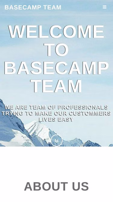 Screenshot of basecamp.rs