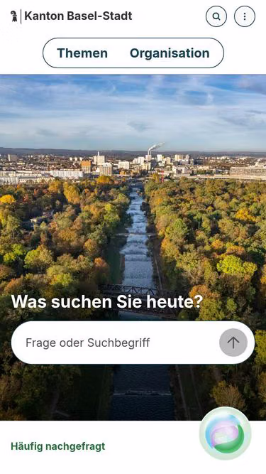 Screenshot of basel.ch