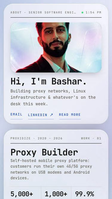 Screenshot of bash.ar