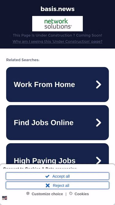 Screenshot of basis.news
