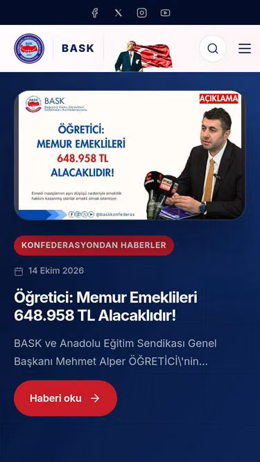 Screenshot of bask.org.tr